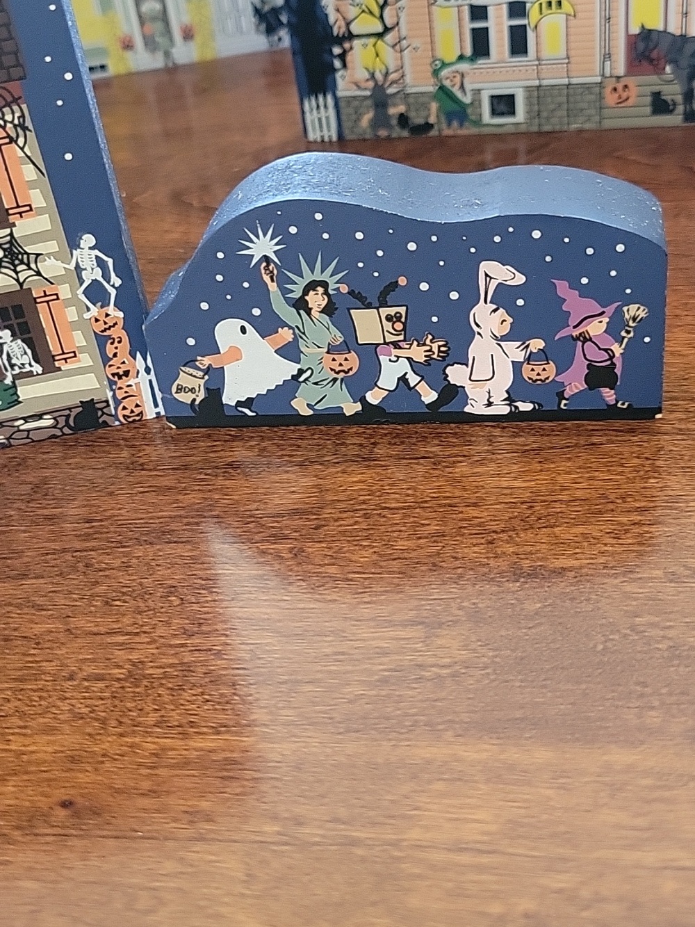 Vintage The Cat's Meow Halloween Village Limited Release's Shelf Sitters - Picture 4 of 13